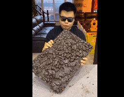 【土味食刻】把巧克力做成石板的你也算是第一人了?吃完牙齿还好吗???
